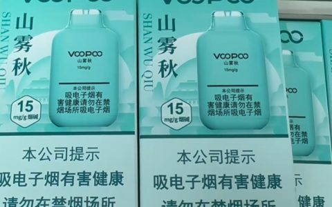 VOOPOO山雾秋国标一次性电子烟介绍