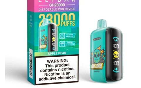 Elfbar GH23000一次性电子烟评测：配备850mah大电池，最高可抽23000口