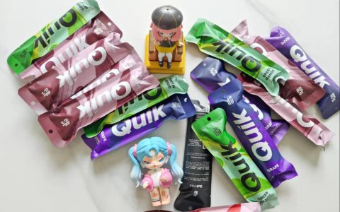 quik小黑条15款口味测评：果味都很不错
