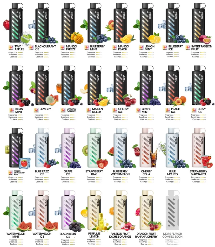 微纵VOZOL GEAR SHISHA 25000口味