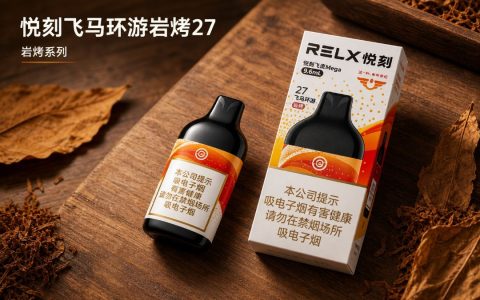 悦刻飞马环游岩烤27测评：中式烤烟、焦甜香与9.6mL大容量体验